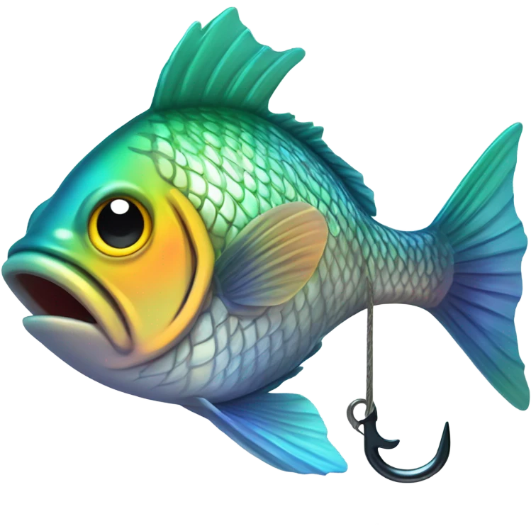 fish on hook emoji