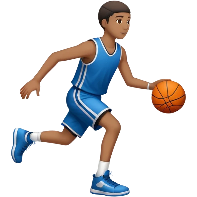 playing basketball emoji