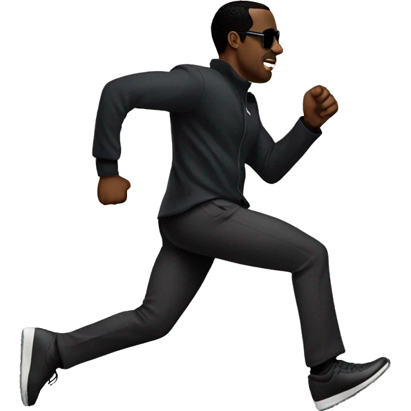 p diddy running emoji
