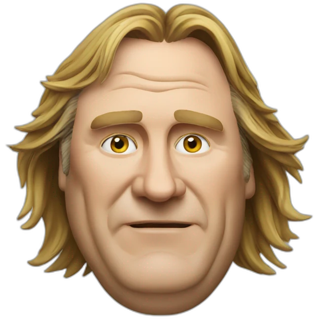 Depardieu surf emoji