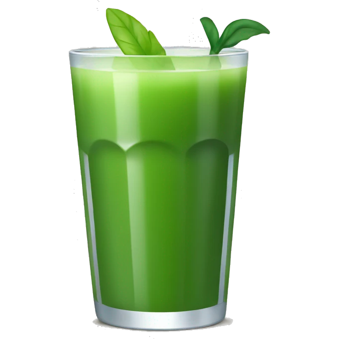 Green juice emoji