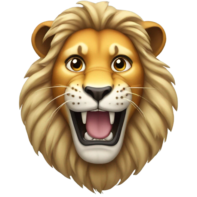 Half lion half tiger emoji
