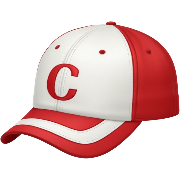 striped Baseball Cap emoji