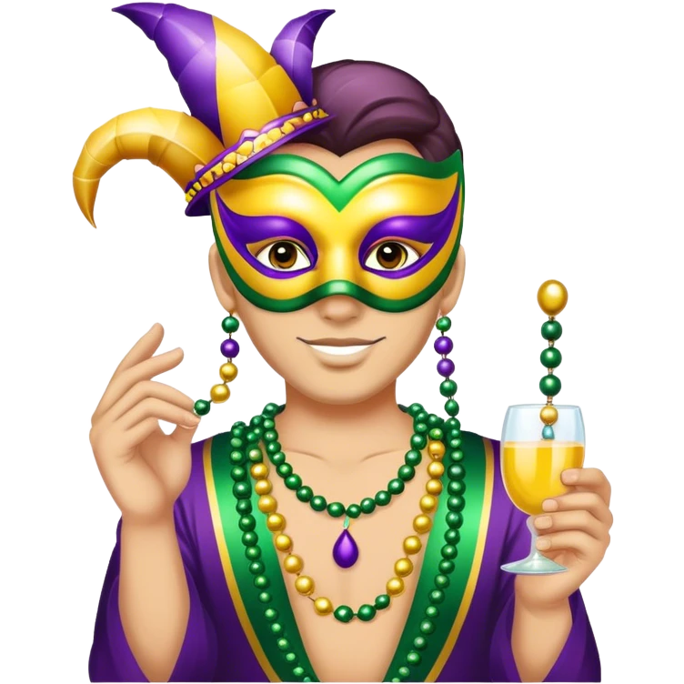 Mardi Gras  emoji