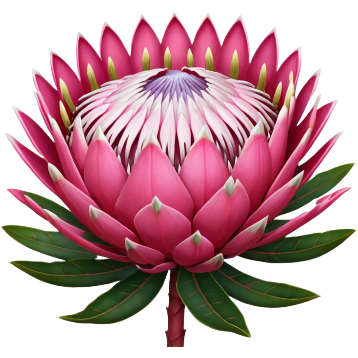 King protea flower emoji