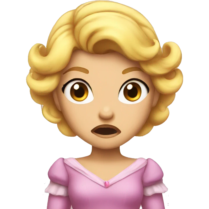 princess very angry emoji