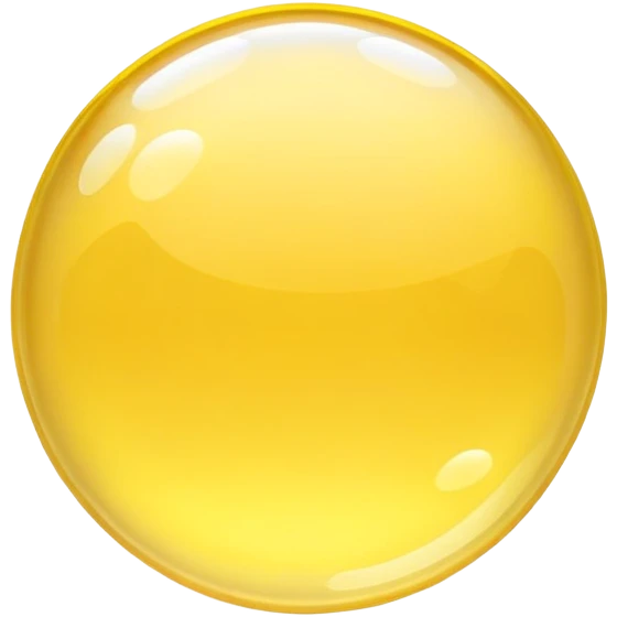 yellow bubble emoji