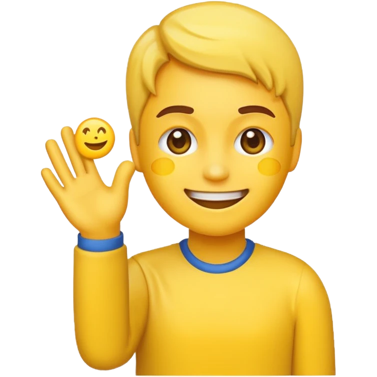 A emoji on the process of pls donate raise emoji