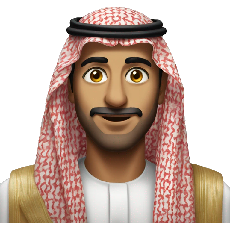 photorealistic Faisal of Saudi Arabia emoji