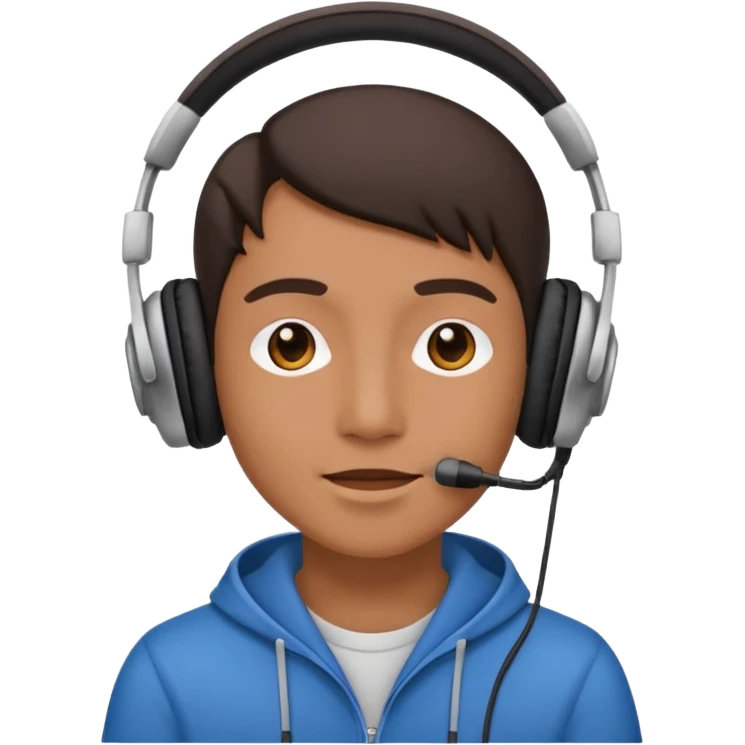 Listening music emoji