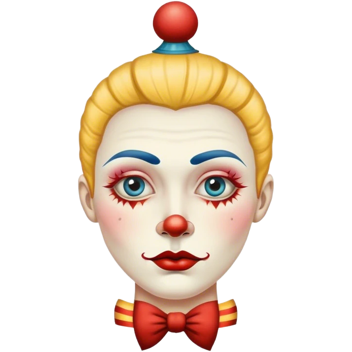 Vintage circus freak emoji