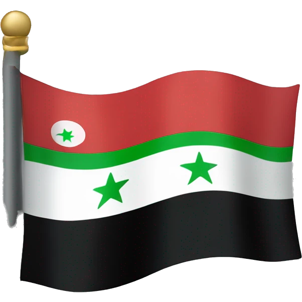 Free Syrian Flag  emoji