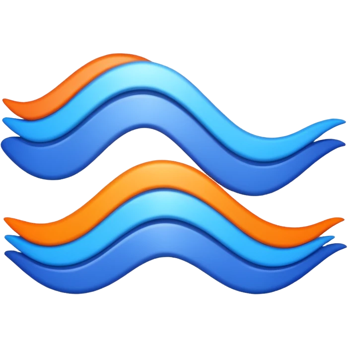 sine and cosine wave emoji