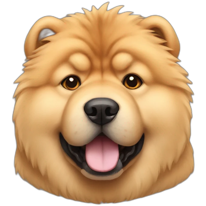 Chow chow emoji
