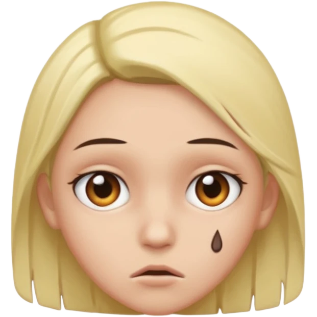 emoji with *NO* eyebrows staring into your soul  emoji