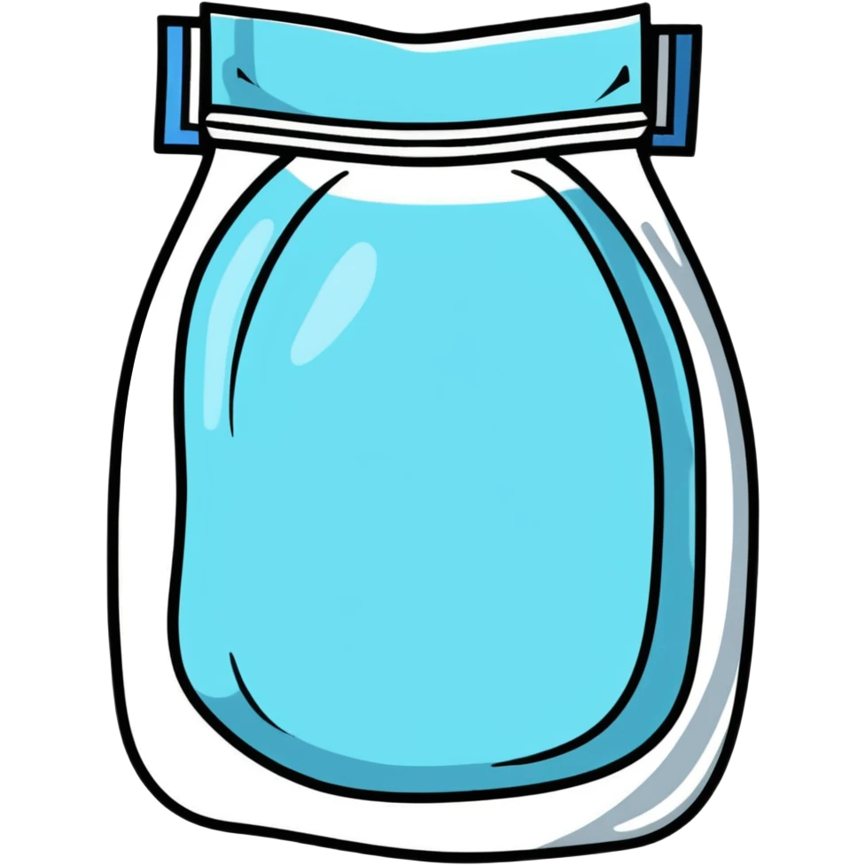 water in a bag emoji