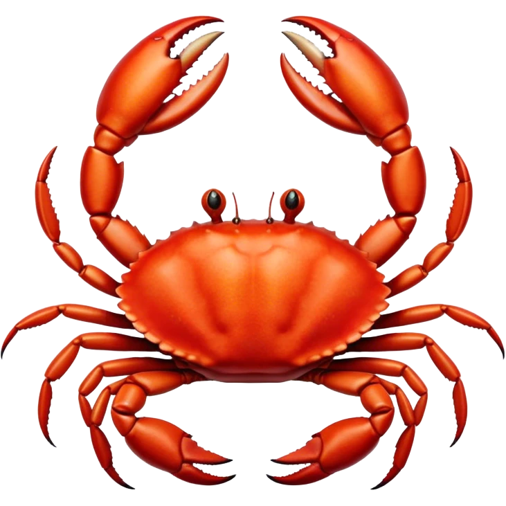 Crab eating crab emoji