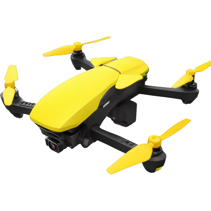 Drone Fpv yellow emoji