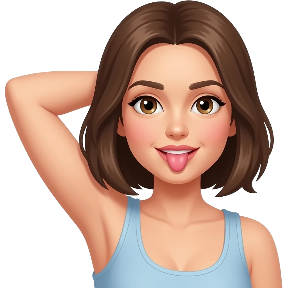 Lick her armpit emoji