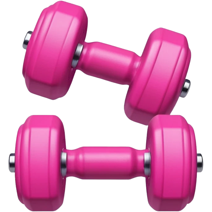 pink mini dumbbell emoji