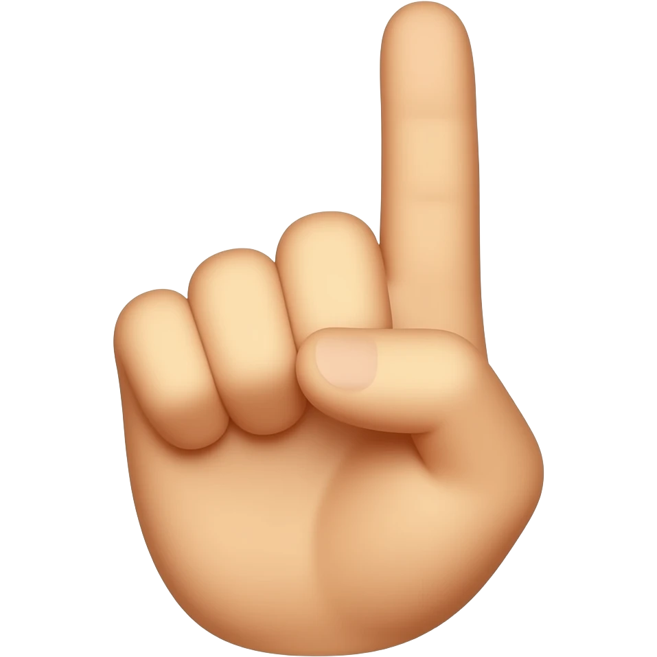 Make the hand gesture like a emoji emoji