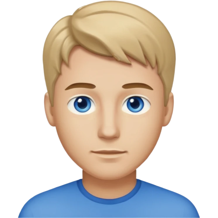 male darkblond hari from riht emoji
