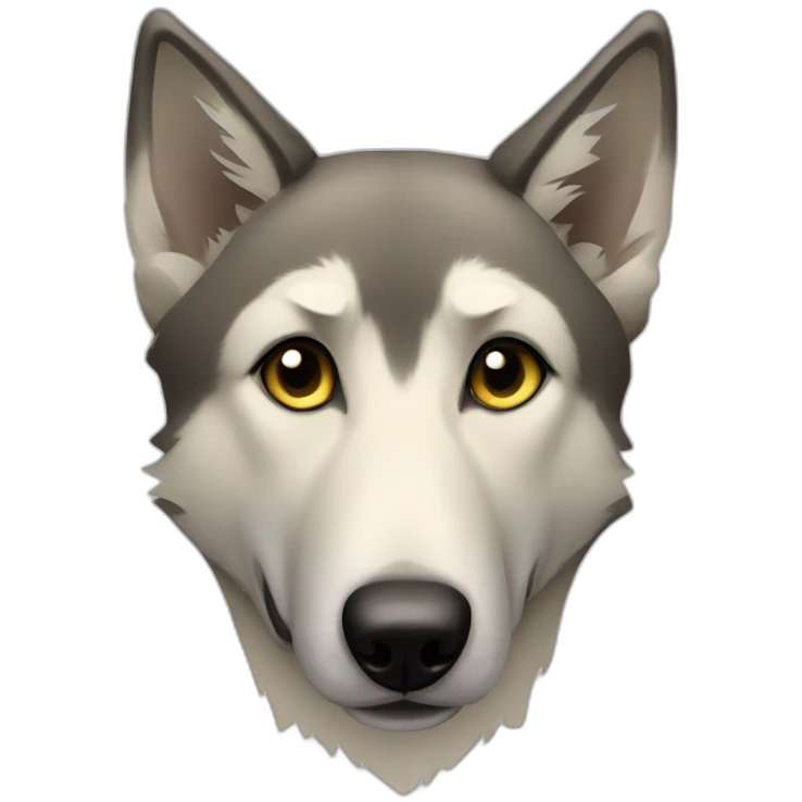 Czechoslovak wolfdog emoji