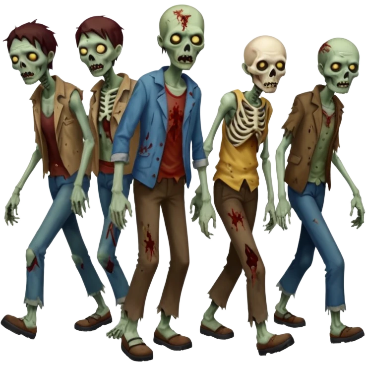 zombie group emoji