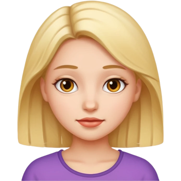 Menina  emoji