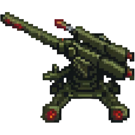 Soviet anti-aircraft gun emoji