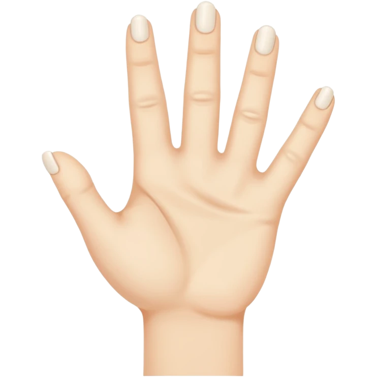 Citing hand emoji