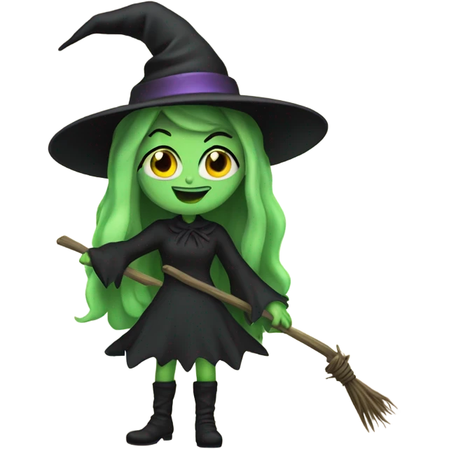 Witch the wicked emoji