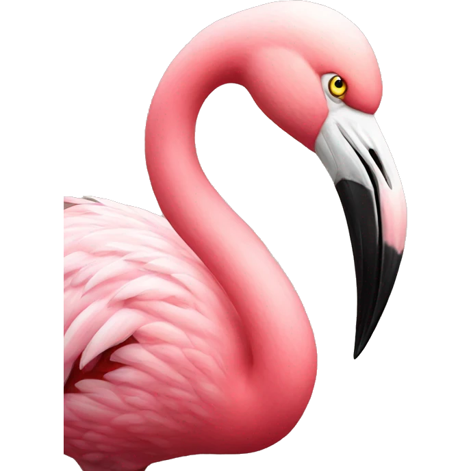 Angry flamingo  emoji