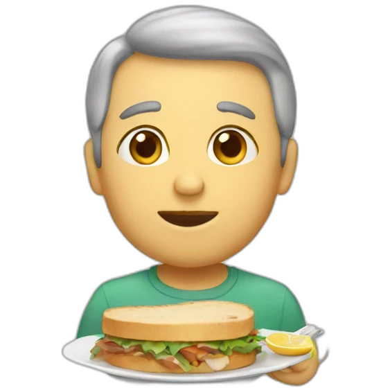 late lunch emoji