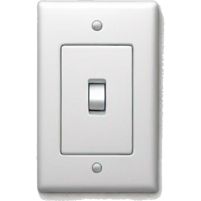 Light switch up emoji