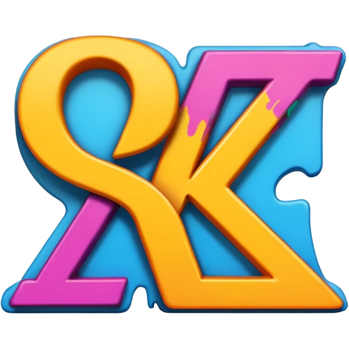 Сделай граффити, надпись "CNS" emoji