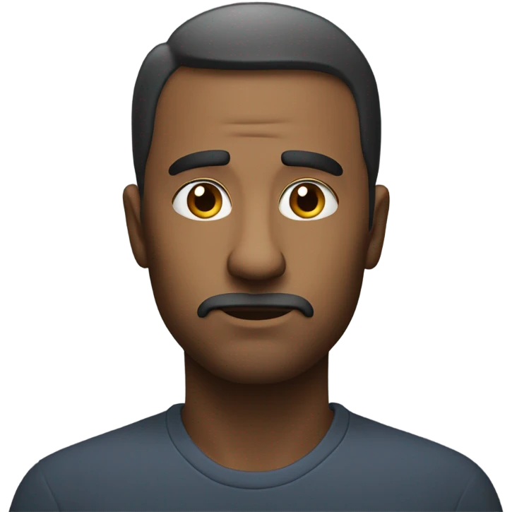 Man looking emoji