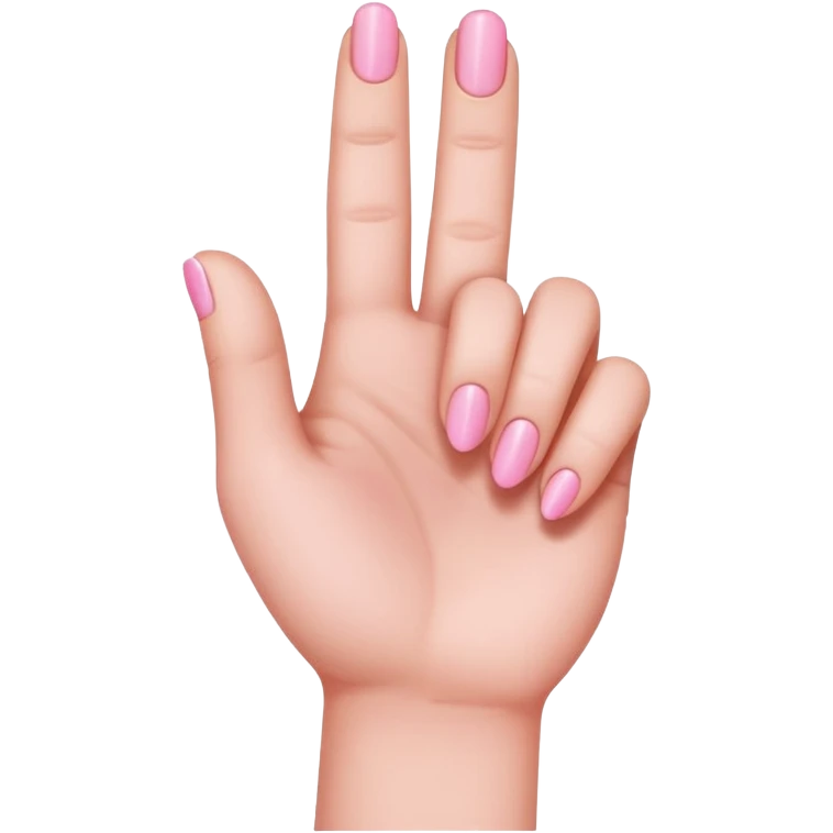 Hand raising pinky only  emoji