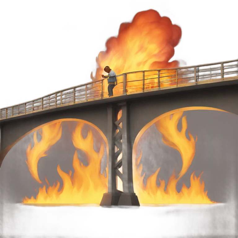We’ll burn that bridge when we get to it emoji