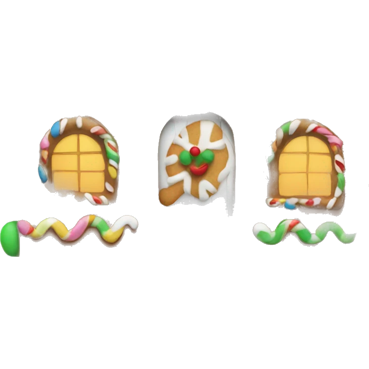 Gingerbread house  emoji