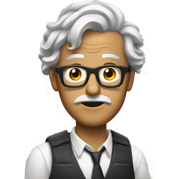 Eccentric and mad movie director  emoji