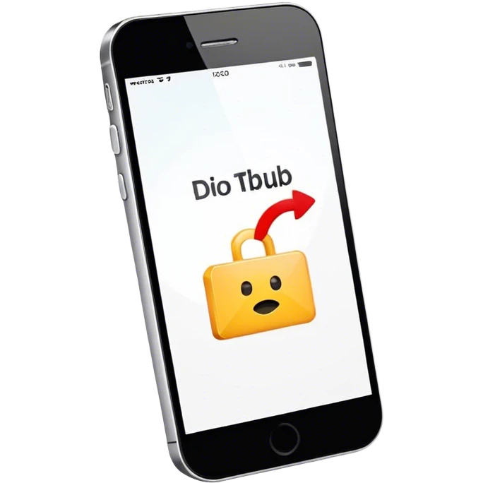 a mobile phone holding up a ‘do not disturb’ sign emoji