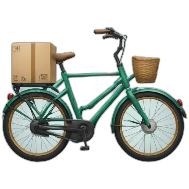 Cargo bicycle emoji