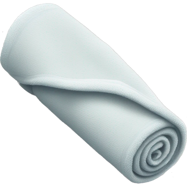 Towel rolled up emoji