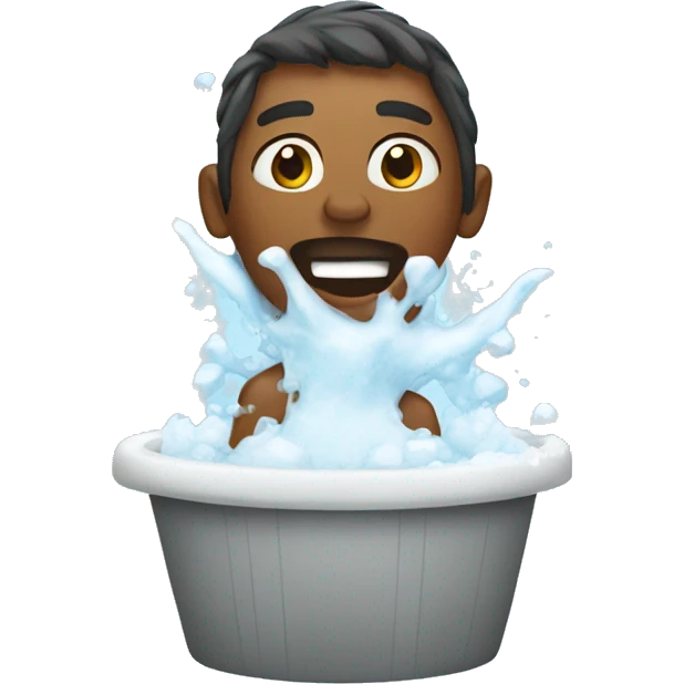 ice bath emoji