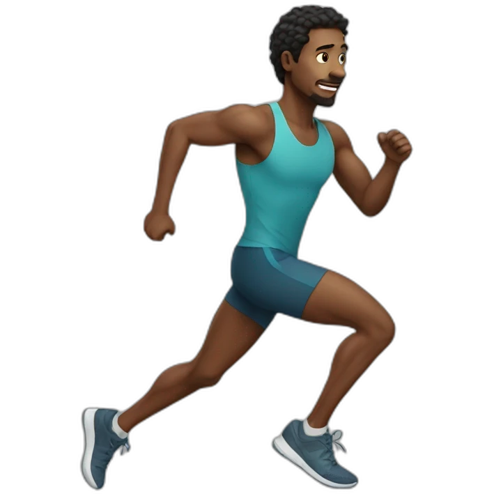 run man emoji