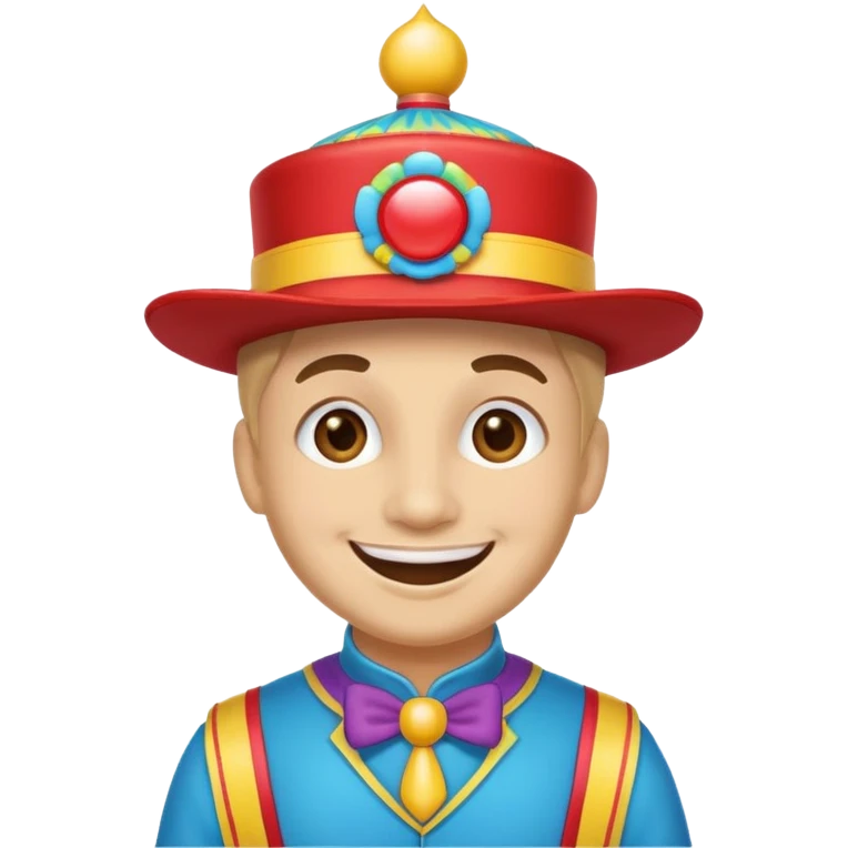 Fairground Staff Mascot in Costume emoji