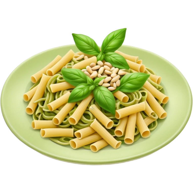 Pesto pasta emoji