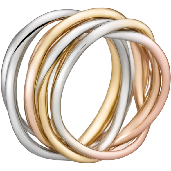 cartier trinity ring emoji