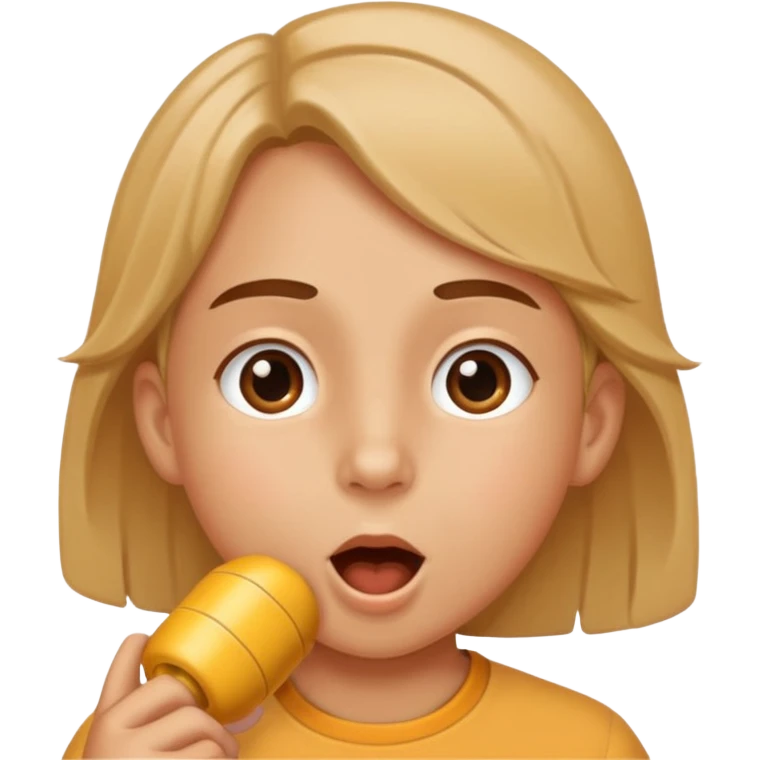Kids Whistle emoji
